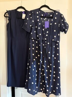 Seraphine Navy Maternity Dress Bundle